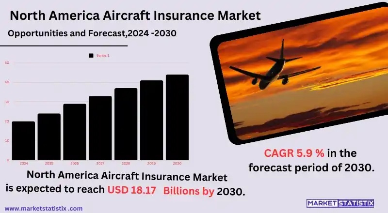 Overview of the North America aircraft insurance market, highlighting trends and coverage options.